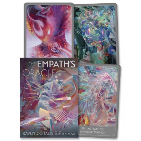 The Empath's Oracle by Raven Digitalis and Konstantin Bax - ship in 10-20 business days, supplied by US partner