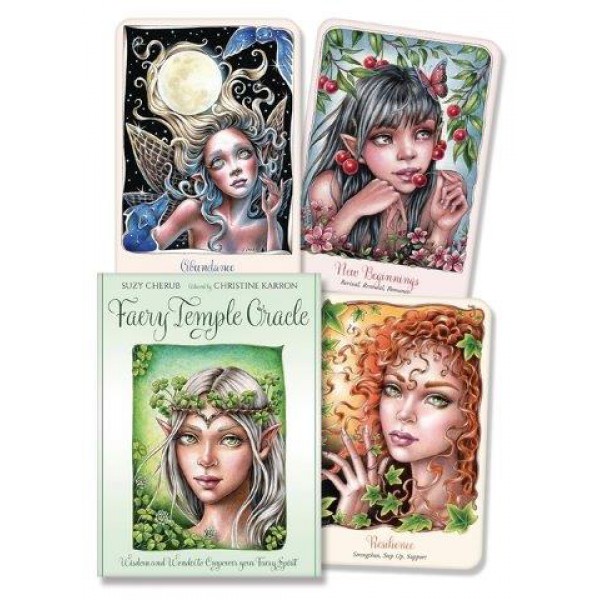 Faery Temple Oracle by Suzy Cherub and Christine Karron - ship in 10-20 business days, supplied by US partner