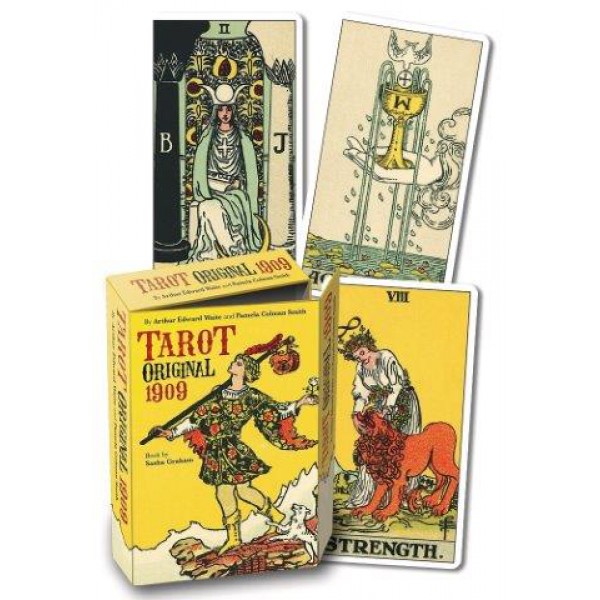 Tarot Original 1909 Kit by Arthur Edward Waite, Pamela Colman Smith, and Sasha Graham - ship in 10-20 business days, supplied by US partner