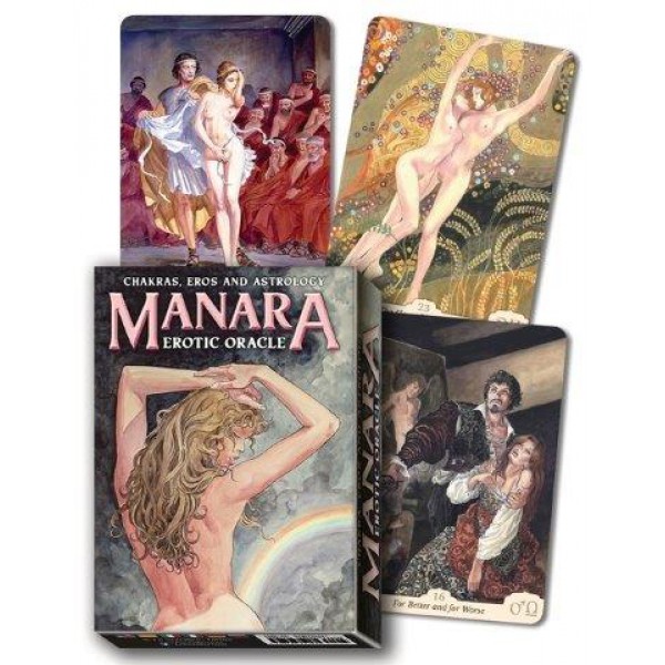 Manara Erotic Oracle: Chakras, Eros, and Astrology by Milo Manara and Elsa Khaptnukovski - ship in 10-20 business days, supplied by US partner