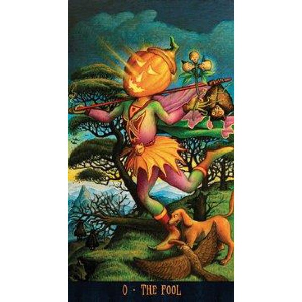 Jack-O'-Lantern Tarot by Giuliano Costa and Rachel Paul - ship in 10-20 business days, supplied by US partner