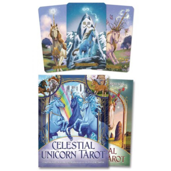 Celestial Unicorn Tarot by Calista - ship in 10-20 business days, supplied by US partner