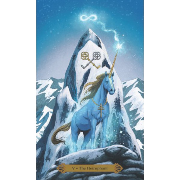 Celestial Unicorn Tarot by Calista - ship in 10-20 business days, supplied by US partner