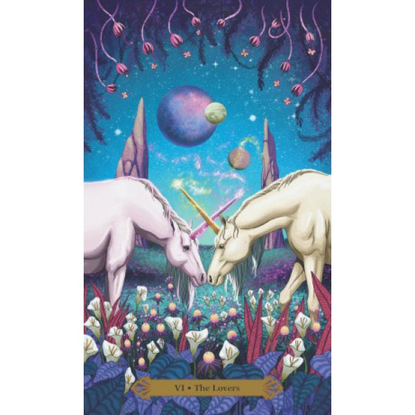 Celestial Unicorn Tarot by Calista - ship in 10-20 business days, supplied by US partner