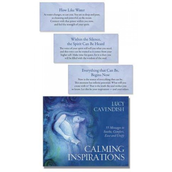 Calming Inspirations Deck by Lucy Cavendish - ship in 10-20 business days, supplied by US partner