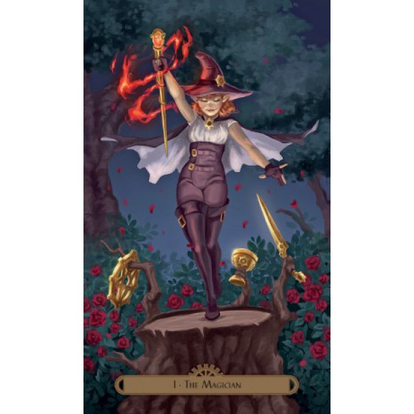 Steampunk Faerie Tarot by Pamela Chen and Ashley Cassaday - ship in 10-20 business days, supplied by US partner