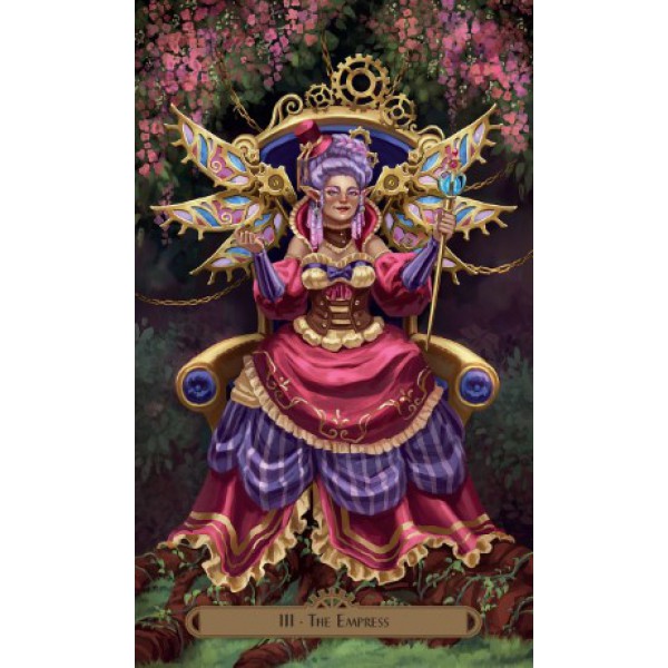 Steampunk Faerie Tarot by Pamela Chen and Ashley Cassaday - ship in 10-20 business days, supplied by US partner