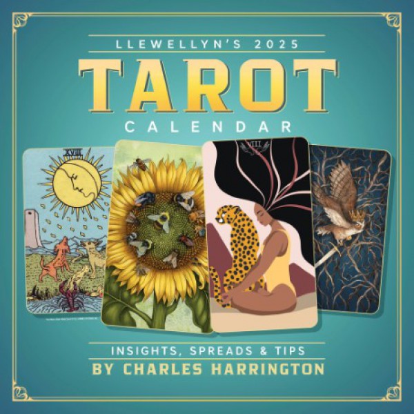 Llewellyn's 2025 Tarot Calendar by Llewellyn and Charles Harrington - ship in 10-20 business days, supplied by US partner