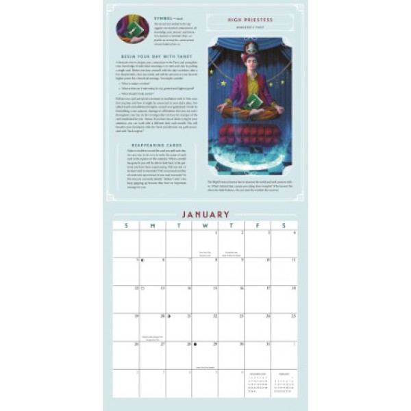 Llewellyn's 2025 Tarot Calendar by Llewellyn and Charles Harrington - ship in 10-20 business days, supplied by US partner