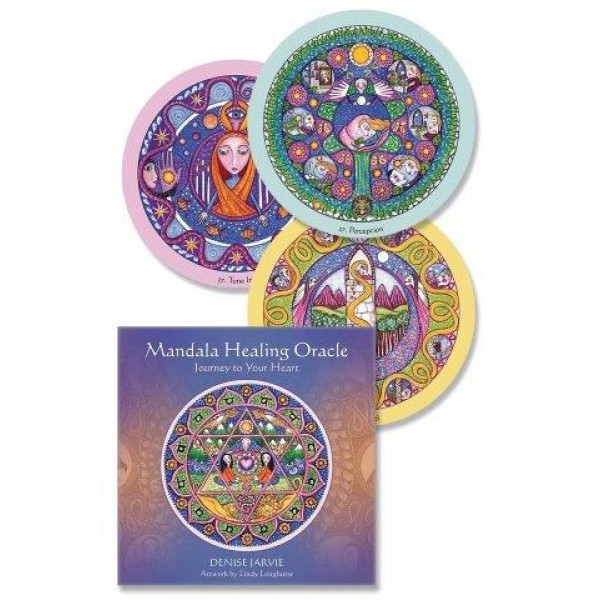 Mandala Healing Oracle by Denise Jarvie and Lindy Longhurst - ship in 10-20 business days, supplied by US partner