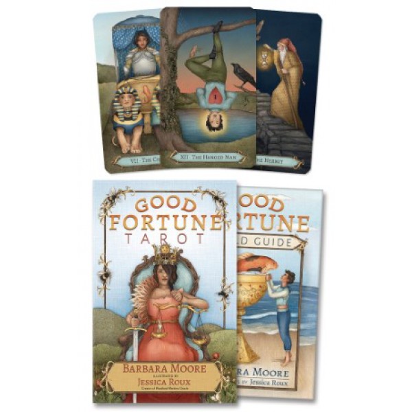 Good Fortune Tarot by Barbara Moore and Jessica Roux - ship in 10-20 business days, supplied by US partner