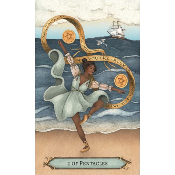 Good Fortune Tarot by Barbara Moore and Jessica Roux - ship in 10-20 business days, supplied by US partner