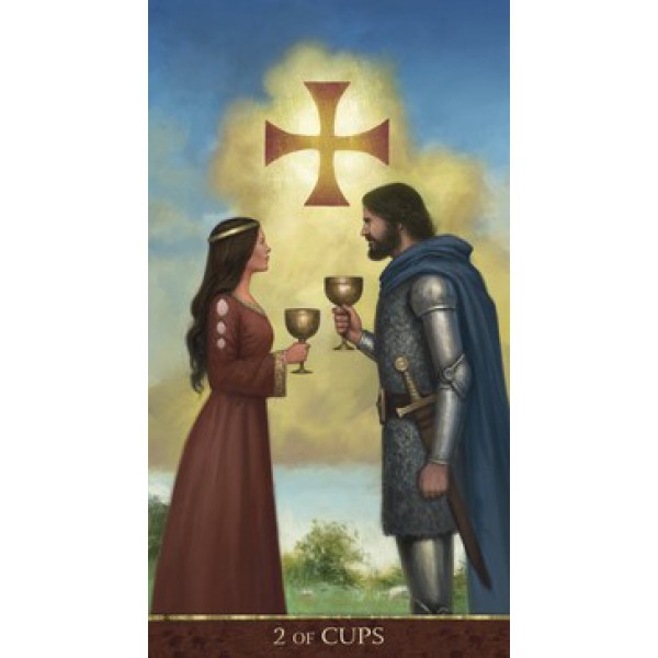 Knights Templar Tarot by Floreana Nativo and Franco Rivolli - ship in 10-20 business days, supplied by US partner