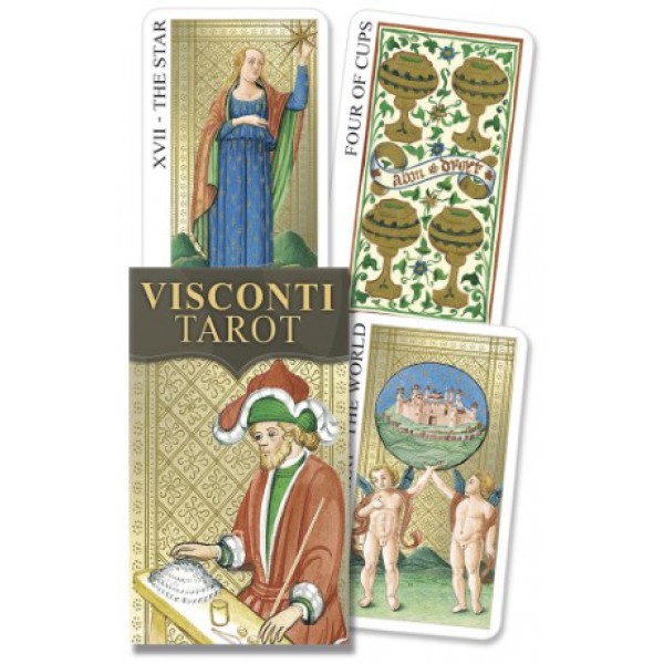 Visconti Tarot Mini by Lo Scarabeo - ship in 10-20 business days, supplied by US partner