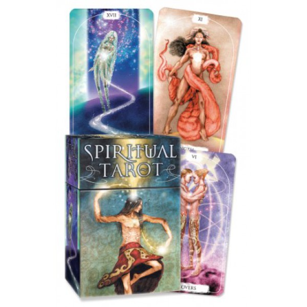 Spiritual Tarot Deck by Cristina Tarika di Maggio, Lucia Mattioli, and Francesca Fravolini - ship in 10-20 business days, supplied by US partner