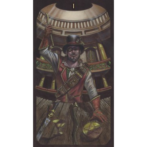 Steampunk Art Nouveau Tarot Deck by Luca Strati and Jaymi Elford - ship in 10-20 business days, supplied by US partner