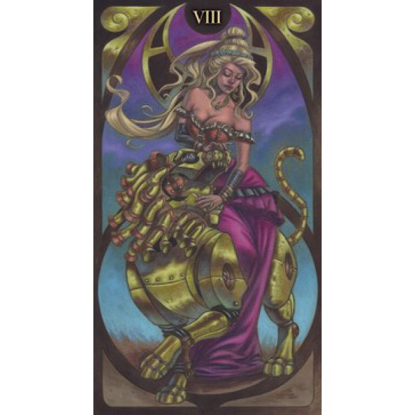 Steampunk Art Nouveau Tarot Deck by Luca Strati and Jaymi Elford - ship in 10-20 business days, supplied by US partner