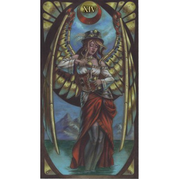 Steampunk Art Nouveau Tarot Deck by Luca Strati and Jaymi Elford - ship in 10-20 business days, supplied by US partner