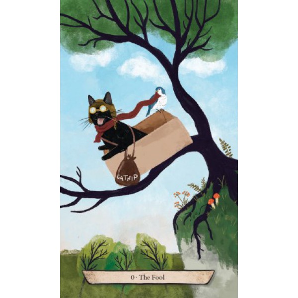 Enchanted Forest Felines Tarot by Jen Sankey and Iva Dukic - ship in 10-20 business days, supplied by US partner