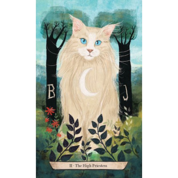 Enchanted Forest Felines Tarot by Jen Sankey and Iva Dukic - ship in 10-20 business days, supplied by US partner