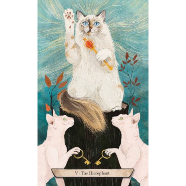 Enchanted Forest Felines Tarot by Jen Sankey and Iva Dukic - ship in 10-20 business days, supplied by US partner