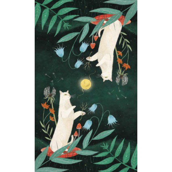 Enchanted Forest Felines Tarot by Jen Sankey and Iva Dukic - ship in 10-20 business days, supplied by US partner