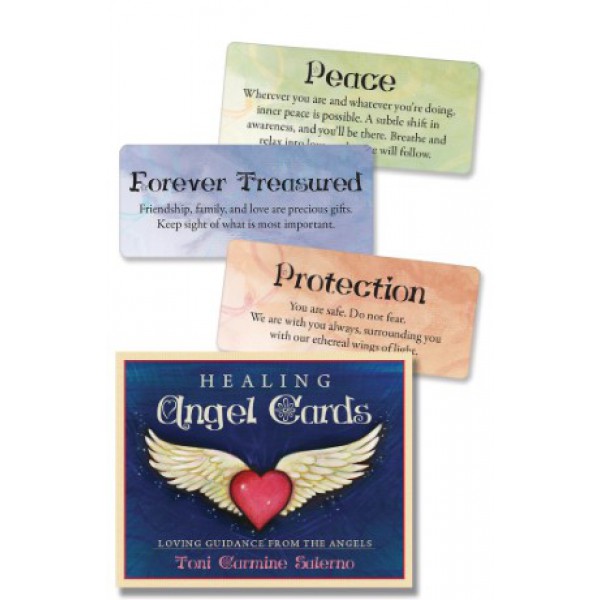 Healing Angel Cards New Edition by Toni Carmine Salerno - ship in 10-20 business days, supplied by US partner