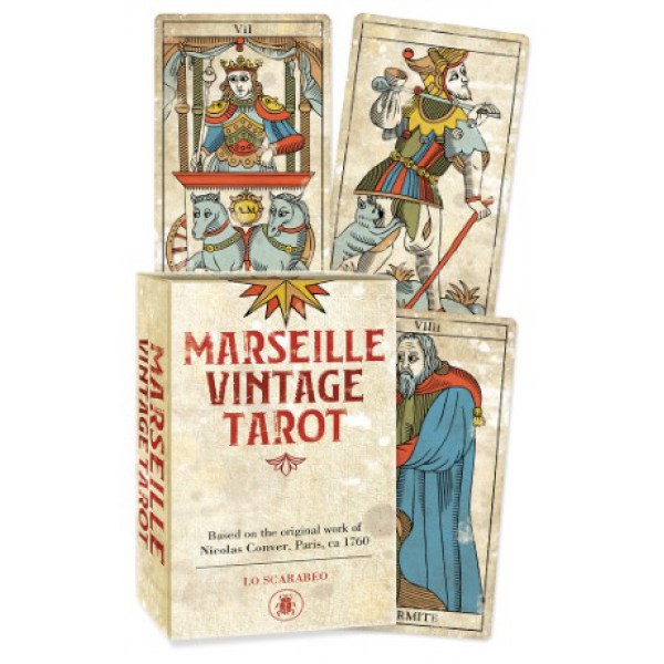 Marseille Vintage Tarot by Anna Maria Morsucci and Mattio Ottolini - ship in 10-20 business days, supplied by US partner