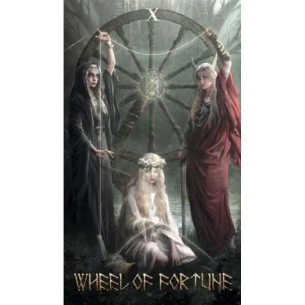 Runic Tarot Deck by Jack Sephiroth, Zhang Chao, and Jaymi Elford - ship in 10-20 business days, supplied by US partner