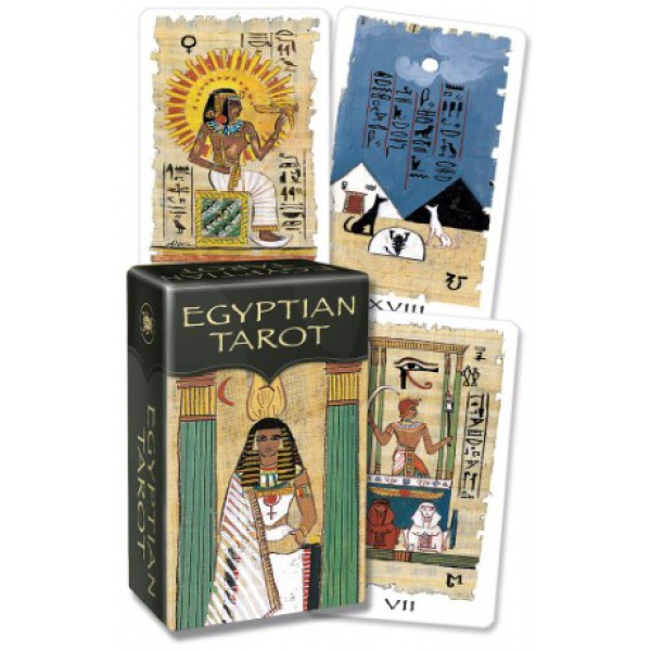 Egyptian Tarot Mini by Pietro Alligo and Silvana Alasia - ship in 10-20 business days, supplied by US partner