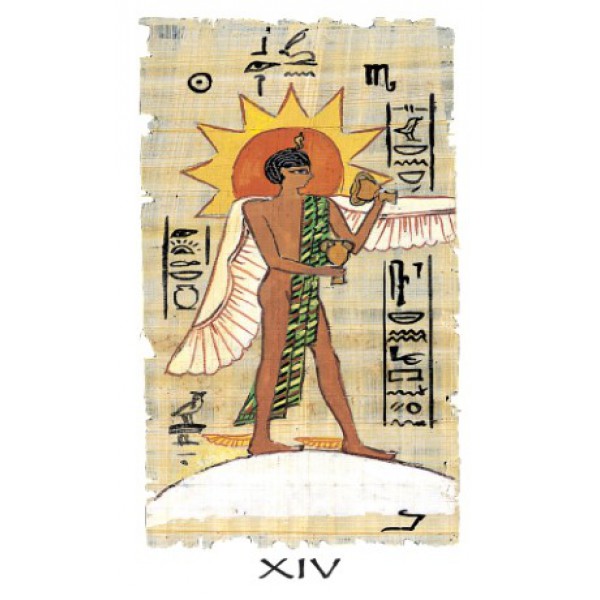 Egyptian Tarot Mini by Pietro Alligo and Silvana Alasia - ship in 10-20 business days, supplied by US partner