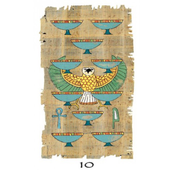 Egyptian Tarot Mini by Pietro Alligo and Silvana Alasia - ship in 10-20 business days, supplied by US partner