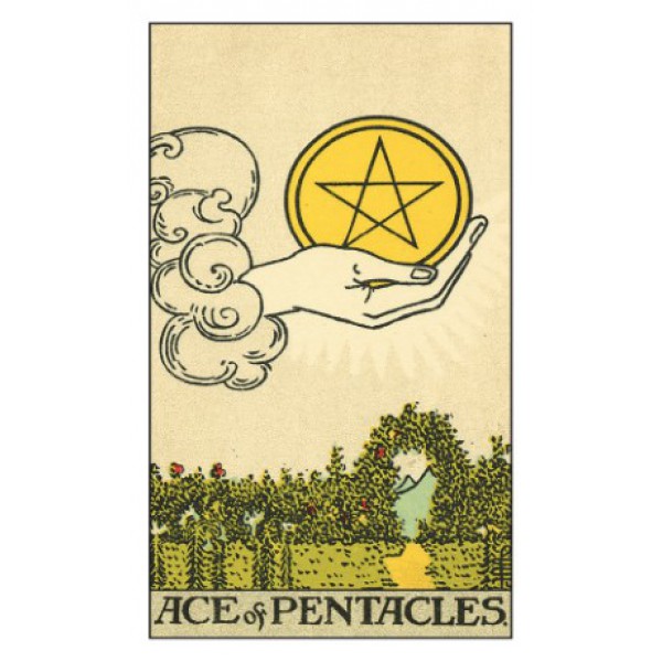 Tarot Original 1909 Mini by Arthur Edward Waite, Pamela Colman Smith, and Sasha Graham - ship in 10-20 business days, supplied by US partner