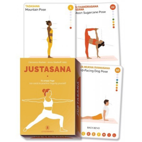 Justasana Deck by Clemence Barbier and Anna Gladkoff-Veliz - ship in 10-20 business days, supplied by US partner