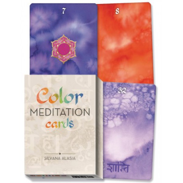 Color Meditation Cards by Silvana Alasia - ship in 10-20 business days, supplied by US partner