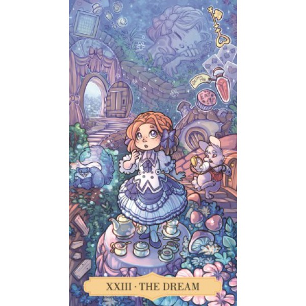 Once Upon a Time Tarot Deck by Carole-Anne Eschenazi and Ilaria Fossi - ship in 10-20 business days, supplied by US partner