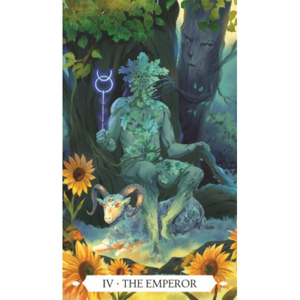 Under the Oak Tarot Deck by Stregadellemele and Ofride - ship in 10-20 business days, supplied by US partner