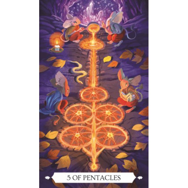 Under the Oak Tarot Deck by Stregadellemele and Ofride - ship in 10-20 business days, supplied by US partner