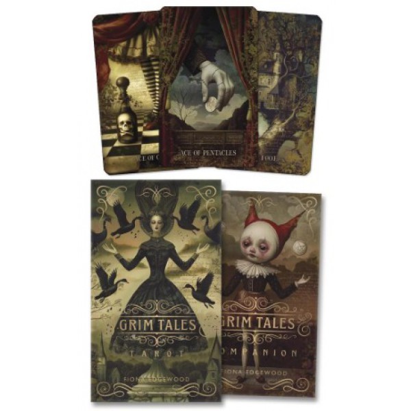 Grim Tales Tarot by Fiona Edgewood - ship in 10-20 business days, supplied by US partner