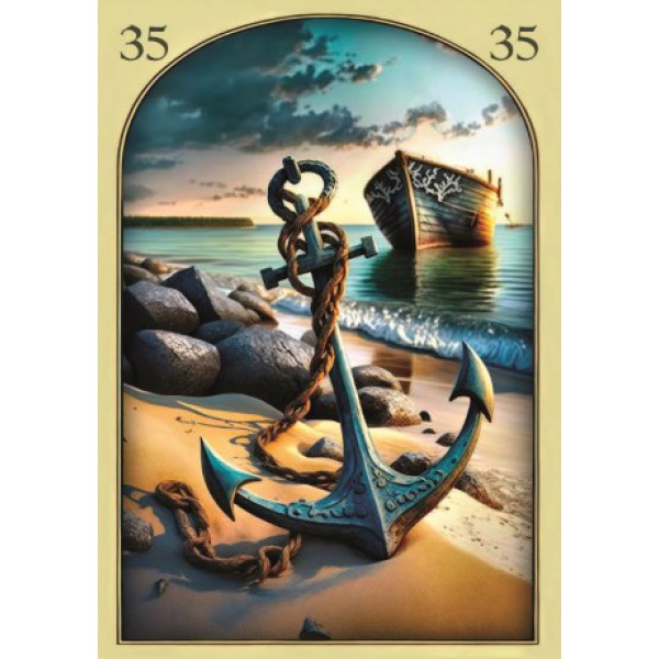 Medieval Lenormand Oracle by Arturo Villone - ship in 10-20 business days, supplied by US partner