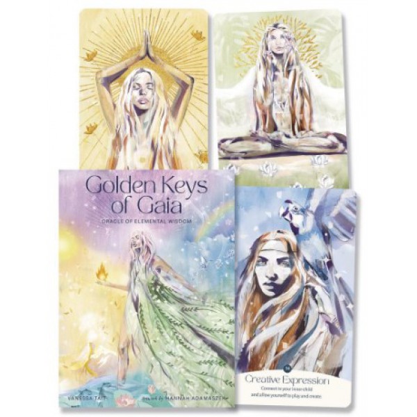 Golden Keys of Gaia by Vanessa Tait and Hannah Adamaszek - ship in 10-20 business days, supplied by US partner