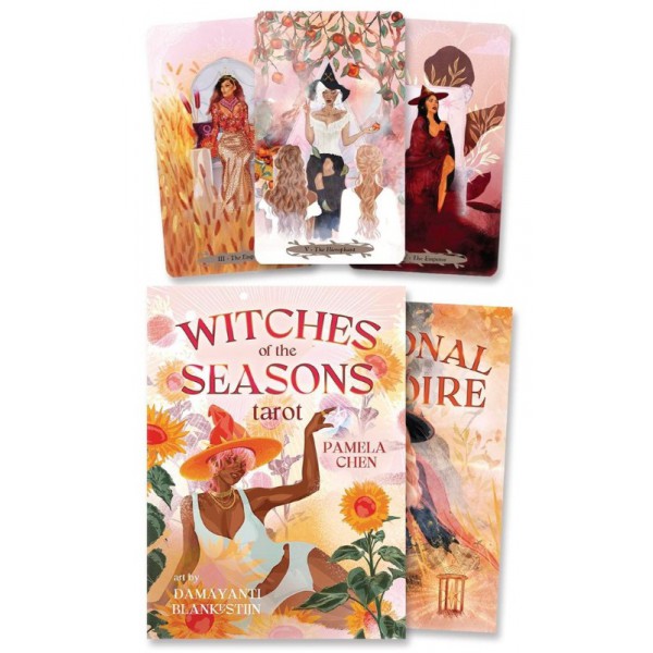 Witches of the Seasons Tarot by Pamela Chen - ship in 10-20 business days, supplied by US partner