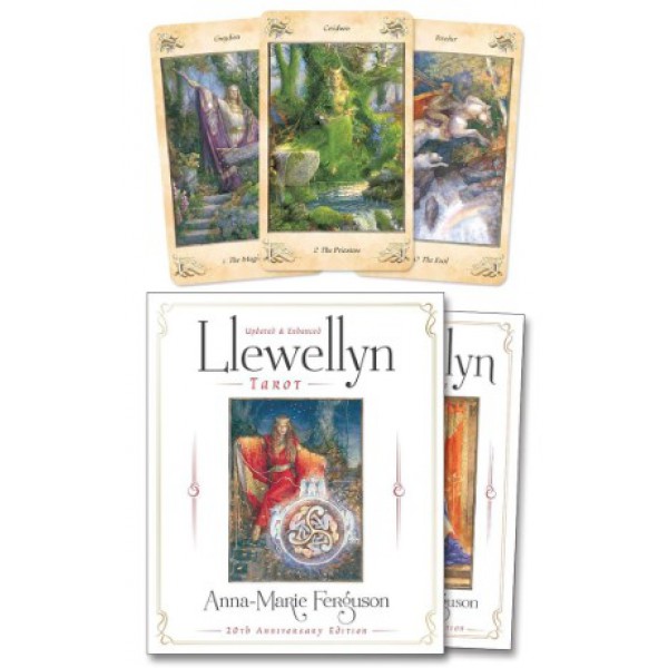The Llewellyn Tarot: Updated and Enhanced 20th Anniversary Edition by Anna-Marie Ferguson - ship in 10-20 business days, supplied by US partner