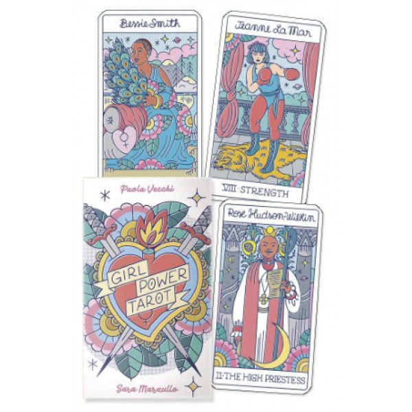 Girl Power Tarot by Sara Marzullo - ship in 10-20 business days, supplied by US partner
