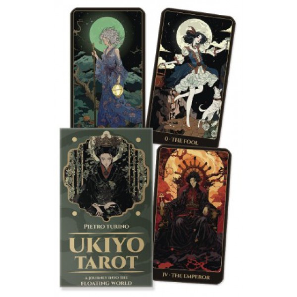 Ukiyo Tarot by Pietro Turino - ship in 10-20 business days, supplied by US partner