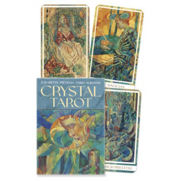 Crystal Tarot: Premium by Fabio Albertini - ship in 10-20 business days, supplied by US partner
