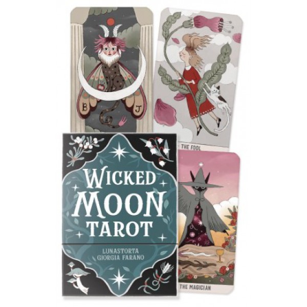 Wicked Moon Tarot: Premium by Giorgia Farano - ship in 10-20 business days, supplied by US partner