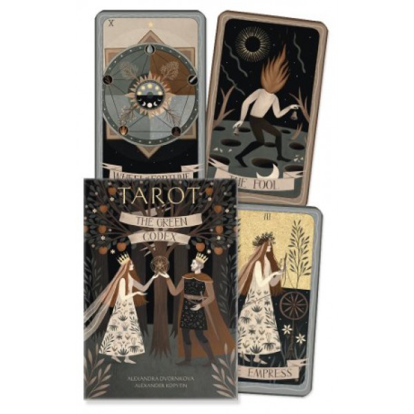 Green Codex Tarot Kit by Alexander Kopytin - ship in 10-20 business days, supplied by US partner
