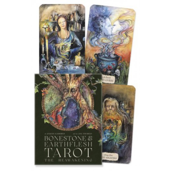 Bonestone & Earthflesh Tarot by Avalon Cameron - ship in 10-20 business days, supplied by US partner