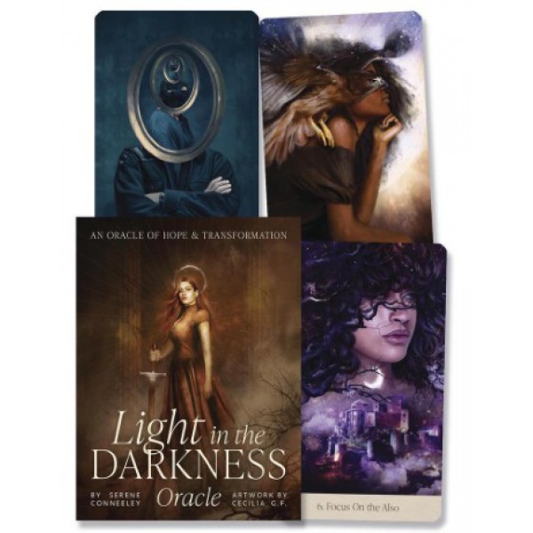 Light in the Darkness Oracle by Serene Conneeley - ship in 10-20 business days, supplied by US partner